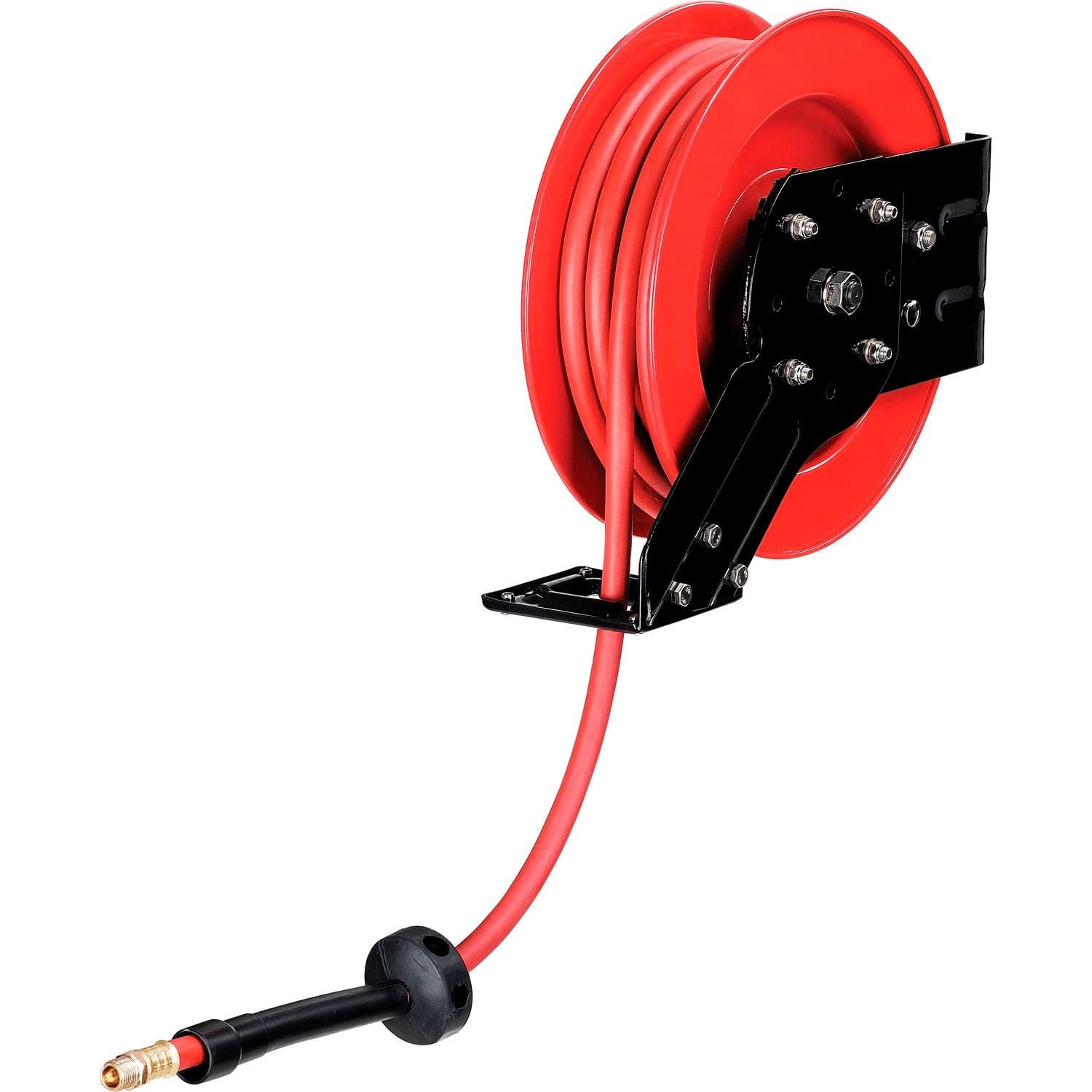Industrial Grade Retractable Reel, 3/8"x 25' Hose, 300 PSI