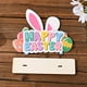 thumbnail image 4 of Kearding Tablero de Pascua Fiesta de madera Festival de temporada Carta Adorno de DIY Atmósferas Chimenea Decoración Fotografía Kits de decoración para fiestas, 4 of 6