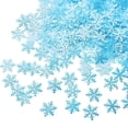 thumbnail image 2 of 1000 Uds adornos de copo de nieve con purpurina decoraciones colgantes de Navidad, 2 of 5