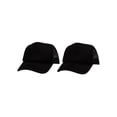 thumbnail image 1 of Top Headwear Men's Blank Rope Trucker Foam Mesh Plain Black, 1 of 2