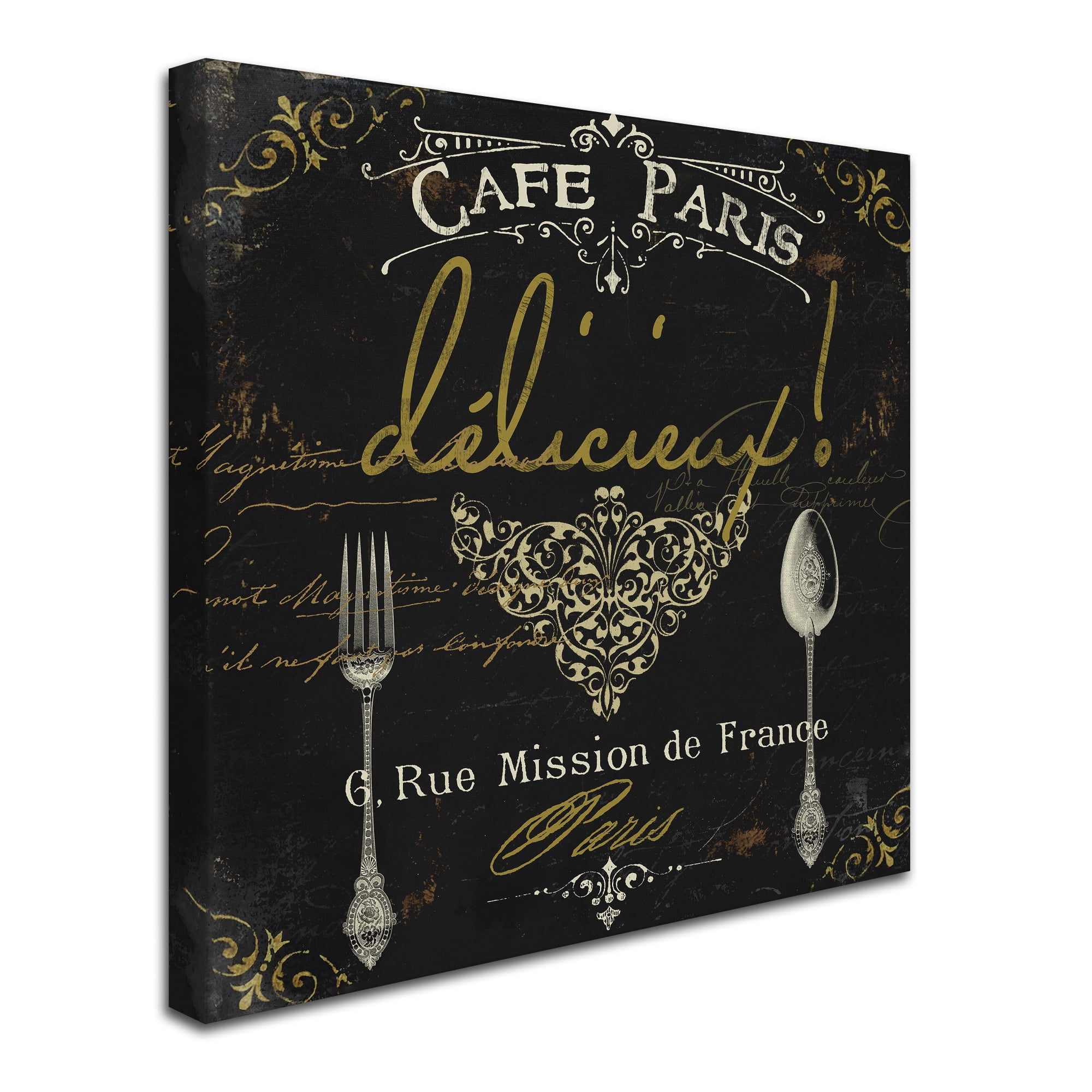 Trademark Fine Art "La Cuisine III" Canvas Art by Color Bakery