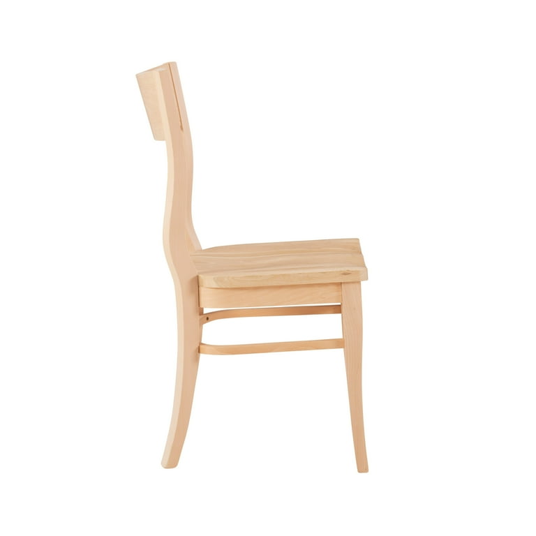 Unfinished oak online dining chairs