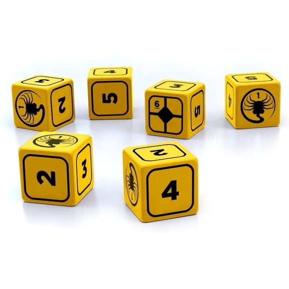 Alien Rpg: Stress Dice Set, (Hardcover)