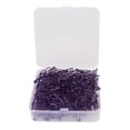 thumbnail image 2 of Pinces à Papier en Forme de Fleur, 70 Pcs Pinces à Papier Fleur Violettes Mignonnes Performance Finement Réglée, 2 of 14