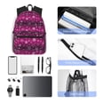thumbnail image 4 of Easygdp Snowflakes And Christmas Mochila Casual para Portátil, Mochila para Escuela, Viajes, Negocios, 4 of 6