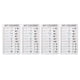thumbnail image 3 of M Buder 4 Piezas Tablero de Lista de Verificación MYCHORES Producción DIY Portátil Gráfico de Tareas Desmontable, 3 of 9