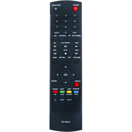 SE-R0431 Replaced Remote Control Fit for Toshiba Blu-Ray Disc Player BDX2400KC BDX3400SE BDX2400KE SE-R0439 BDX6400KU BDX3400KC