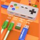 thumbnail image 3 of Diseño de Forma de GamePad de Expansión HUB Ratón Teclado Conector Convertidor USB 4 en 1 HUB USB 2.0 Tipo C, 3 of 5