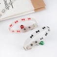 thumbnail image 4 of CSChome Collier pour Animaux Collier pour Animaux Confortable Design Réglable Boucle Motif Os de Dessin Animé Sangle de Cou pour Chien Fournitures pour Animaux Cercle de Cou pour Animaux, 4 of 7