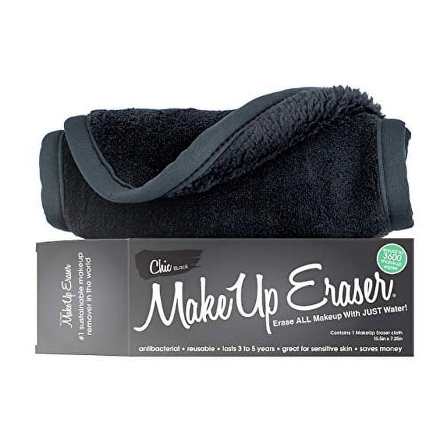 MakeUp Eraser, Borrador de Maquillaje con Solo Agua, Incluyendo Todo el Maquillaje