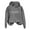 Grey, variant on Wdgfv Cropped Hoodie Women Women's Hoodies & Sweatshirts Funny When It Is Dark Enough Can You See The Pullover