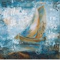 thumbnail image 2 of May 15x15 White Modern Wood Framed Museum Art Print Titled - Stormy Seas, 2 of 4