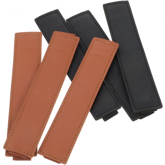 CCOCC 6 Pcs Pen Case Notebooks Holder with Elastic Band Penholder Pouch Pencil