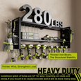 thumbnail image 4 of Organisateur d'Outils Électriques Mural Support de Rangement pour Perceuse Sans Fil Support de Perceuse Couches Support de Rangement pour Outils Électriques Robuste, 4 of 7