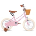 thumbnail image 3 of JOYSTAR Girls Bike for 2-13 Years Old Toddlers and Kids, 12" 14" 16" 18" Kids Bike with Training Wheels & Basket, 20 Inch Kid's Bicycle with Kickstand, Retro Style Bikes, 3 of 11