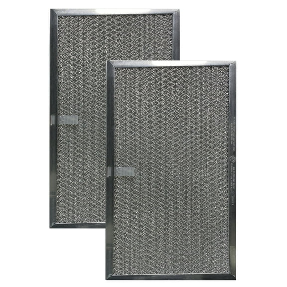 Air Filter Factory Replacement for 97007893, 99010159 Broan Aluminum Grease Filter 2-Pack