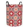 thumbnail image 2 of XMXT Collapsible Laundry Basket, Bohemian Abstract Geometry Waterproof Laundry Hamper, 40L Multicolor, 2 of 8