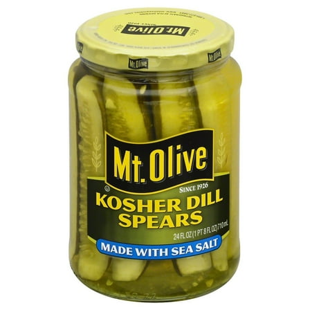 Mt. Olive Kosher Dill Spears, 2 Pack, 24 oz