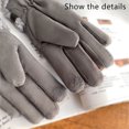 thumbnail image 3 of Guantes de invierno para mujer Guantes para mensajes de texto con pantalla táctil para clima frío MFZFUKR CPB-ZRF468-3, 3 of 5
