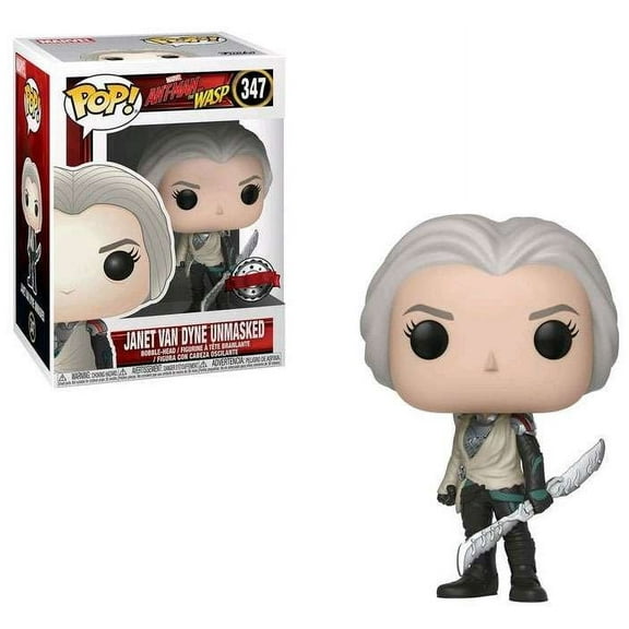 Funko Pop! Marvel: Janet Van Dyne Unmasked - Ant-man and the Wasp Figure #347