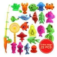 thumbnail image 2 of El Sistema Del Juguete De La Pesca Del Baño 22 Pedazos, La Pesca Magnética Juega La Playa, El Baño Del Bebé Del Verano Y Los Juguetes Del Agua, 2 of 8