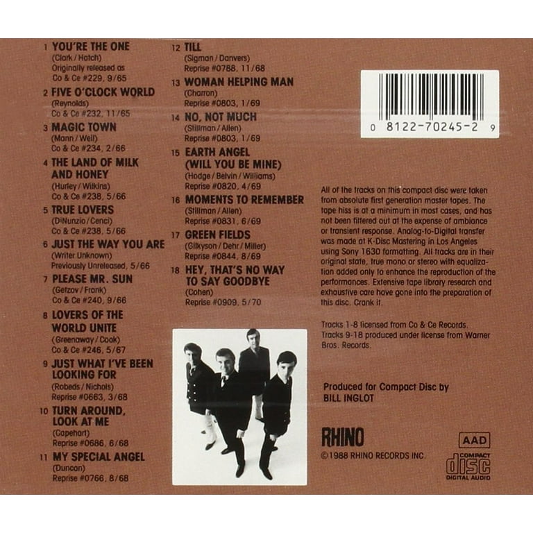 The Vogues Greatest Hits - YouTube