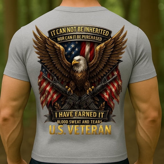 Trenditee US Veteran Eagle T-Shirt