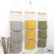 thumbnail image 3 of Bolsa de almacenamiento colgante BRILLAR amarilla con 3 bolsillos Organizador impermeable y elegante, 3 of 5