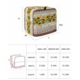 thumbnail image 6 of Sunflower Brown Stand Mixer Dust Cover with Storage Pocket & Handles,Retro Southwest Country Plant Leaf Floral Fits All Tilt Head & Bowl Lift Kitchen Appliance Cover Organizer Accessories,6-8 Quart, 6 of 6