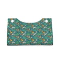 thumbnail image 4 of Lsque Jungle Animals Printed Long Tissue Box Cover Holder, Facial Paper Organizer Dispenser,Triangle with Bottom Belt, PVC Leather Decorative Organizer, 4 of 9