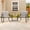 Gray, variant on Asofer 3-Piece Outdoor Patio Furniture Set with Glass Table, Bistro Chairs Set for Poolside, Porch, Lawn, Gray
