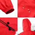 thumbnail image 7 of shqvo Extra Length Raincoats for Womens Waterproof Lightweight Hooded Windbreaker Rain Jacket Outdoor Poncho with Pockets, 7 of 7