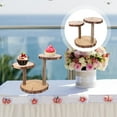 thumbnail image 3 of FRCOLOR  Plant Stands Outdoor Solid Wood Storage Rack Display Tea Set, 3 of 8