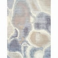 thumbnail image 2 of Pasargad Home Modern 9' x 12' Hand-Knotted Silk and Wool Ivory/Blue Rug - All Ages, Indoors, 2 of 7