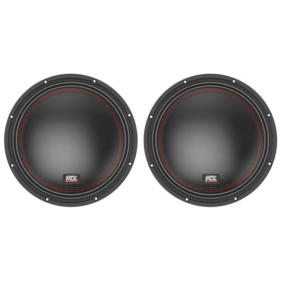 (2) MTX 5510-22 10" 1600 Watt Peak DVC 2-ohm Car Audio Subwoofers Subs