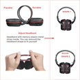 thumbnail image 4 of Auriculares inalámbricos SIMOLIO para escuchar audio y vídeo en la televisión del coche, 4 of 7