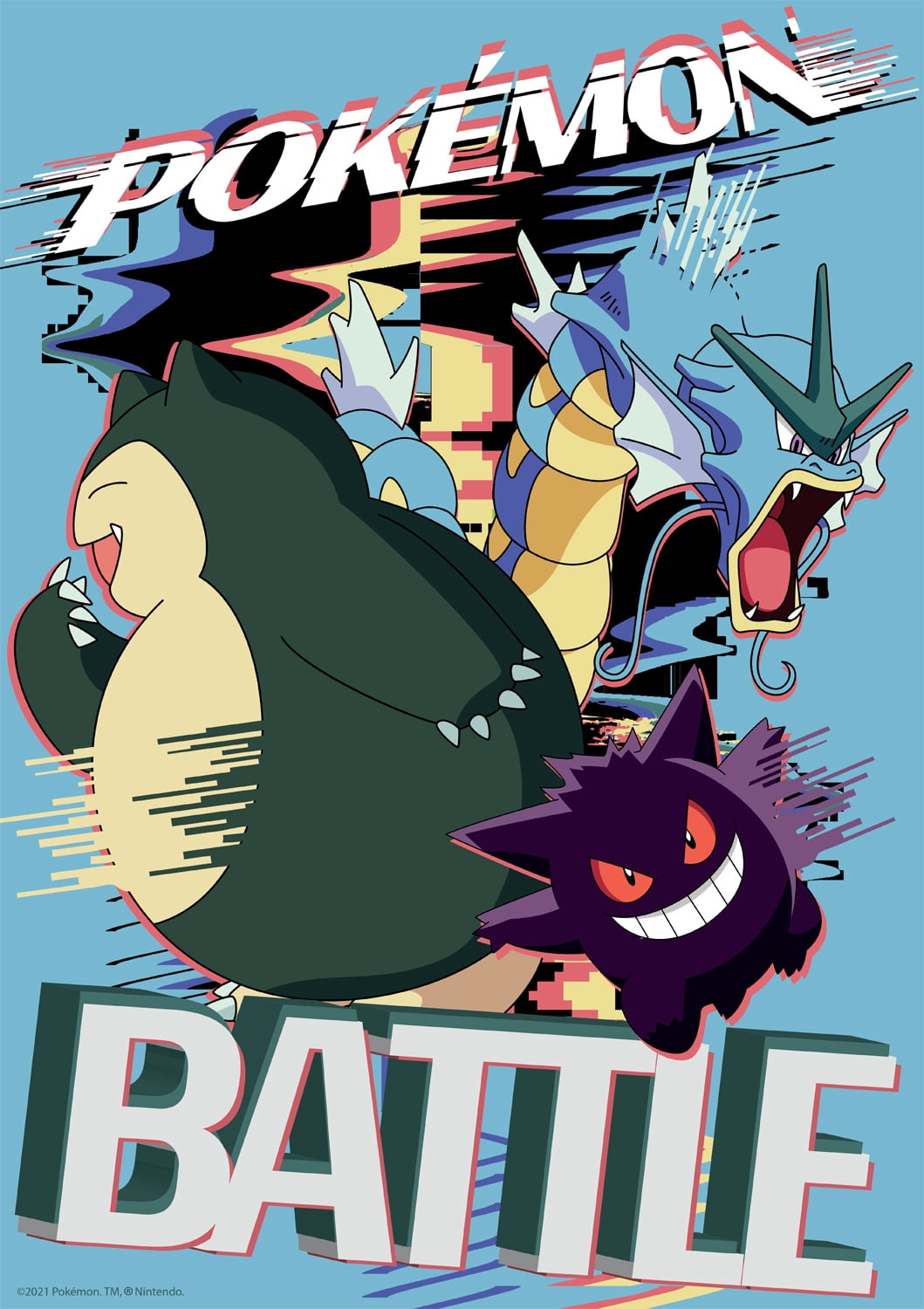 Buffalo Games Pokemon Battle Distortion 300-Piece Interlocking Jigsaw Puzzle for Adults Ages 14+