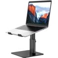 thumbnail image 1 of Laptop Stand Ergonomic Adjustable Notebook Stand Laptop Riser for Standing Work Computer Holder Compatible with Air Pro Dell HP Lenovo More ” Laptops, 1 of 9