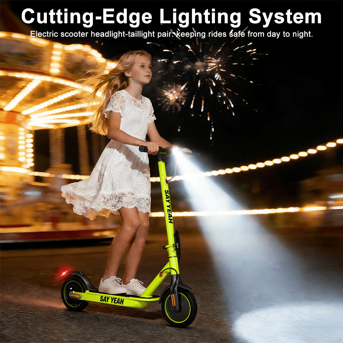 21 Miles Electric Scooter for Adults, 350W Motor, 19 MPH E-Scooter