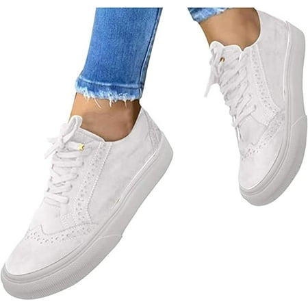 Women s Fashion Sneakers Slip On Leather Shoes Low Top Non Slip Fashion Casual Comfort Walking Flat Loafers