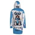 thumbnail image 2 of Happy Father's Day Best Schnauzer Cool Dad Ever All Over Print 3D Hooded Duffle Toggle Coat Miniature Schnauzer Dog Lover - 12007, 2 of 6