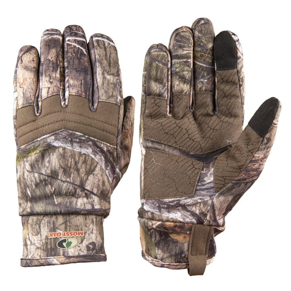 Mossy Oak Country DNA Men's Midweight Gloves, up to Size L/XL