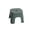 Gray, variant on 6.3 Inch Shoe-Changing Stool Small Padded Footrest Anti-Slip Design Modern Low Seat Shoe Bench Entryway Living Room Bedroom Furniture
