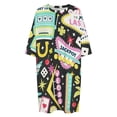 thumbnail image 4 of Viva Las Vegas Sleepshirts For Sleeping Travels Loose Sleepdress Pajama Dress Soft Nightdress Sleepwear, 4 of 7