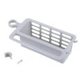 thumbnail image 2 of Oleegame 2PC Shower Soap Dish With Hook Kitchen Drainage Shelf Multifunctional Dishwashing Sponge Storage Rack Gray, 2 of 2