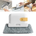 thumbnail image 2 of Ceimmolca Window Track Cleaner Window Cleaning Brush Tools Set For Window Sliding Door Track Sill Small Window Cleaning Brush, Yellow, 2 of 8