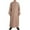 Khaki, variant on Male Casual Robe Stand Collar Thobe Long Solid Pocket Long Sleeve Jubba Robe Dress Shirt with Pattern Men Regular Fit Dress Shirt Mens Slim Shirts Fashion Mens Skate Button down Shirts Colorful Dress