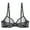 Black, variant on Sexy Sheer See Through Bras Unlined Underwire Lace Mesh Non Padded Plus Sizes Bralette 38C, Black