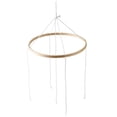 thumbnail image 1 of Marco móvil para bebé, campana de cama de madera, colgador, accesorios de enfermería para dormitorio infantil 23 cm 4 agujeros, 1 of 9