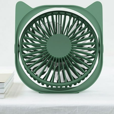 

Small USB Desk Fan 3 Speed Adjustable 360-Degree Tilt Quiet Operation Portable